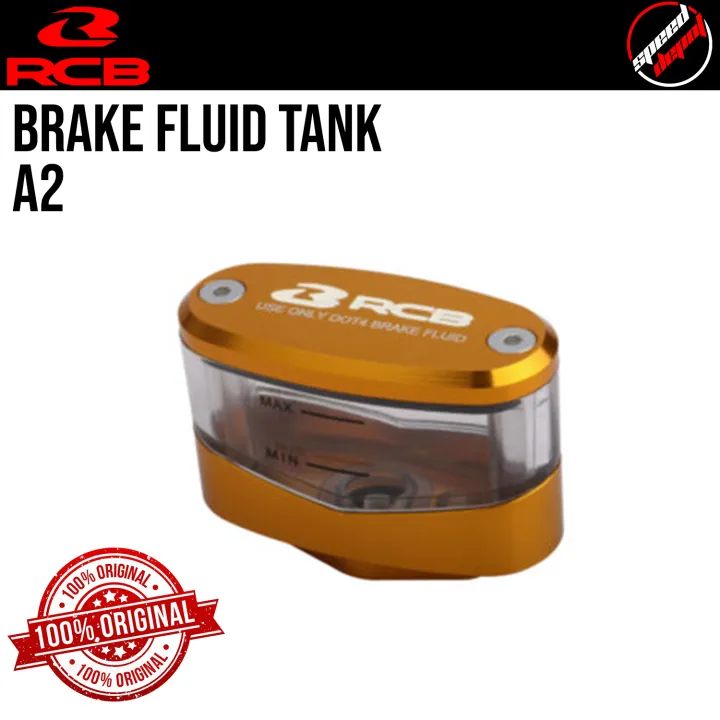 RCB Racing Boy BRAKE FLUID TANK A2 GOLD / RED / SILVER / BLACK