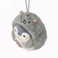 Xiu1Cute เพนกวินตุ๊กตาตุ๊กตาใหม่การ์ตูน Koupen Chan สัตว์ของเล่นตุ๊กตา Kawaii อะนิเมะหนูแฮมสเตอร์พวงกุญแจแหวนกระเป๋าจี้ของขวัญสำหรับ Girlsc12-58