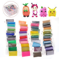 50สี Polymer Light Clay slime fluffy Soft plasticine ของเล่นการสร้าง Clay playdough Slimes ของเล่น DIY Creative Clay เด็ก Gift