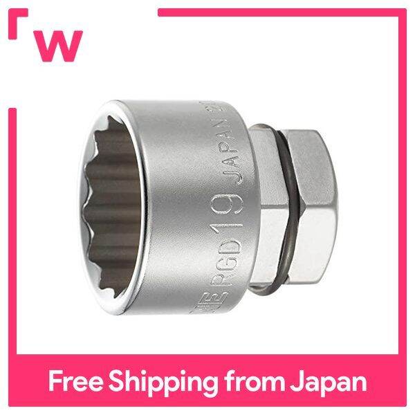 TONE Socket (for dodecagonal wrench) RGD19 Width across flats 19 mm