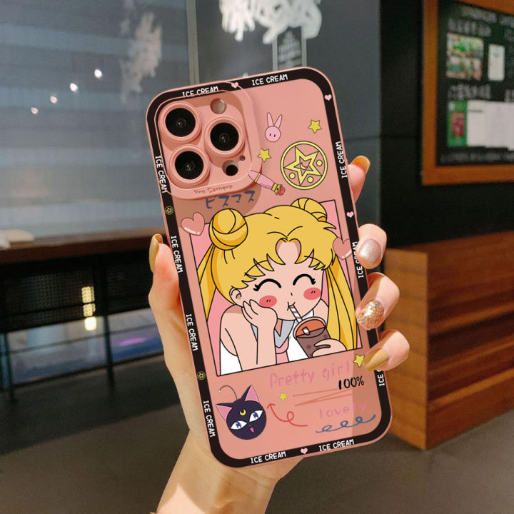 เคสสำหรับ-vivo-โทรศัพท์-t1-5g-y02s-y35-4g-y30-y55-y75-y01-y21-y33s-y3s-y20-y15a-y12s-y15การ์ตูนซากุระซากุระมหัศจรรย์-y12a-y11s-ขอบสี่เหลี่ยมฝาครอบป้องกัน