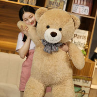 [180cm]Large teddy bear doll hugs bear plush toy bow tie bear