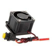 Metal Cooling Fan Motor Heat Sink 8V - 12V for 1/8 Traxxas Sledge RC Car Upgrades Parts Accessories