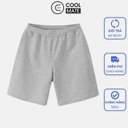 Quần Short Nam New French Terry V2 co giãn thêu logo - thương hiệu Coolmate