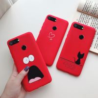 For Xiaomi Mi 8 Lite Cases Xiomi Mi 8 Lite Cover Silicone Cartoon Phone Soft Ultra Thin Matte Case For Xiaomi Mi 8 mi8 Lite case