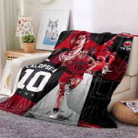 Slam Dunk Expert Comics Blanket Sofa Lunch Sleep Blanket Soft and Warm Woollen Blanket W