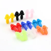 20Pcs/Lot Soft Anti-Noise Ear Plug Sound Insulation Ear Protection Earplugs Sleeping Plugs Waterproof Silicone Swim Earplugs Accessories Accessories