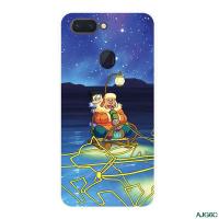 AJG6น่ารักสำหรับ OPPO R15 WG-TDLAM ปกเคสซิลิโคนทีพียูนุ่มเคสโทรศัพท์มีลายที่มีสีสัน