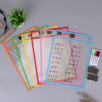 【hot】 6 Pcs Paper File Protector Purses Rewritable Durable Protectors Child Folders