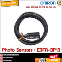 Photoelectric Sensor OMRON E3FA-DP13 ,1m PNP, Red light, Plastic ABS, M18 10-30VDC