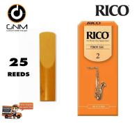 Rico ลิ้นเทนเนอร์ แซกโซโฟน รุ่น กล่องส้ม เบอร์ 2 (กล่องละ 25 อัน)