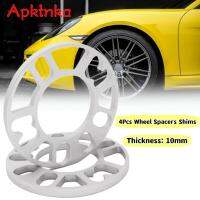 4Pc Universal Car Wheel Spacer Shims แผ่น10มม. ความหนา4สตั๊ด5สตั๊ด77มม. เส้นผ่านศูนย์กลางภายใน150มม. เส้นผ่านศูนย์กลางภายนอก Fit 4X100 5x120