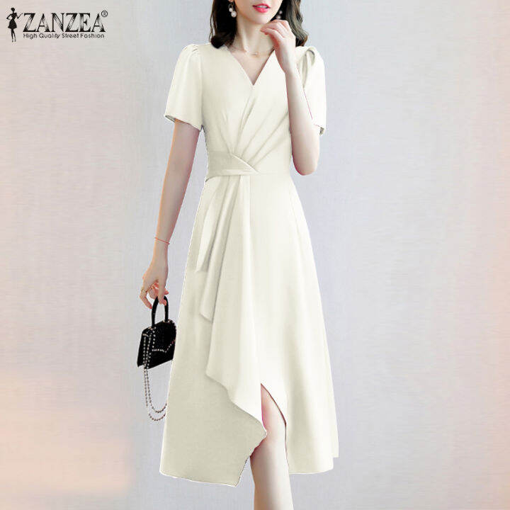 สินค้ามาใหม่-จัดส่งฟรี-fancystyle-zanzea-ชุดซันเดรสทรงเอไลน์เที่ยวกลางคืนชุดเดรสทรงไม่สมมาตรหรูหราสไตล์เกาหลีของผู้หญิง-11