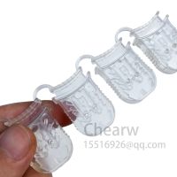 ❈ 100piece Rectangle Bar Code Plastic Meter Seal Manufacturer Good Quality Seals Gas Seals High Security Lock disposable