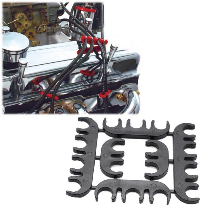 Ignition Lead Wire Divider Separator Loom Clip Ht Lead Holders Clamp