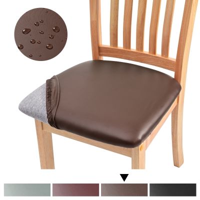 【CW】 Dining Room Covers   Pu Leather Cushion Protector - Cover Aliexpress