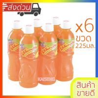 ดีโด้ น้ำส้ม สายน้ำผึ้ง 225ml แพ็ค 6 ขวด สินค้าใหม่ พร้อมจัดส่ง น้ำผลไม้ ผลิตจากน้ำส้มแท้