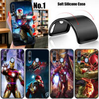 XMX53 Iron Man Marvel อ่อนนุ่ม High Quality ซิลิโคน TPU Phone เคสโทรศัพท์ ปก หรับ Samsung Galaxy A50S A40S A30S A20S A91 A81 A71 A51 A41 A21S A70 A50 A30 A20 A12 A13 A22 A31 A11