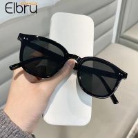 【CC】✵✱▨  Elbru Sunglasses Ladies Luxury Brand Design Glasses Small Round Outdoor UV400 Eyeglasses Oculos De Sol