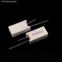 ▨ 5 Pcs 5W Vertical cement resistance 0.05 100K ohm 5 0.1R 0.15R 0.22R 0.25R 0.39R 0.47R 1R 10RJ 100R 150R Ceramic resistor