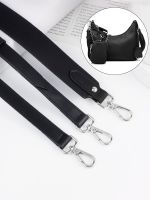 suitable for lv Mens Bag Wide Shoulder Strap Replacement Messenger Leather Black Bag Strap Adjustable Single Purchase suitable for lv