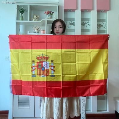 ✧ Spain National Flag 90x150cm Polyester No Fade ESP ES Espana Spanish Flag Banner for Celebration big flags free shipping