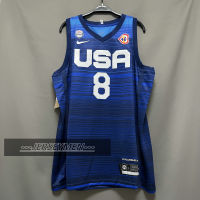 【High Quality】2023 Mens New Original World Cup USA Team #8 Paolo Banchero Jersey Blue Swingman Heat-pressed