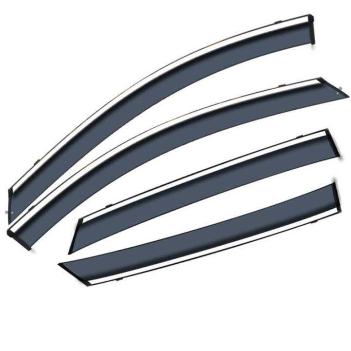 Side Window Deflector Weather Shield Window Visor Rain Eyebrow Shelter
