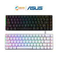 KEYBOARD คีย์บอร์ด ASUS ROG FALCHION ACE NX MECHANICAL RGB (BLACK/WHITE) ประกันศูนย์ 2 ปี