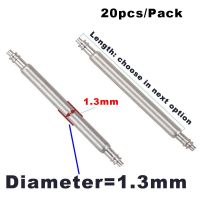 ：》《{ 20Pcs 10Mm To 27Mm Full Stainless Steel Spring Bar Release Spring Pins Watch Band Strap Replacement Straight Pin D1.3 1.5 1.8Mm