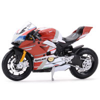 Maisto 1:18 Ducati Panigale V4 S Corseคงหล่อยานพาหนะของสะสมงานอดิเรกรถจักรยานยนต์ของเล่นรุ่น