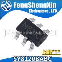 10Pcs SY8120BABC NB *** SOT23-6 SY8120B SY8120ตัวควบคุมขั้นตอนลงแบบซิงโครนัส