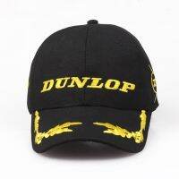 Dunlop tire grain baseball caps hats cross-country motorcycle racing outdoor cap topi F1 car hat หมวกผู้ชาย หมวกแก๊ป ผู้ชาย หมวกเบสบอล หมวกแร็ปเปอร์