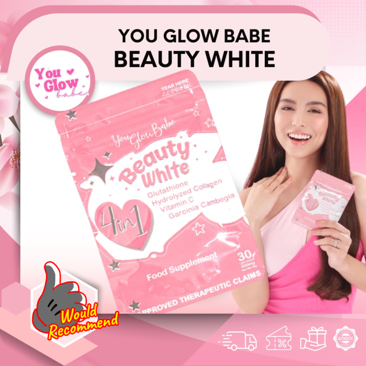 You Glow Babe Beauty White In Capsule Glutathione Collagen Garcinia Cambogia Vitamin C