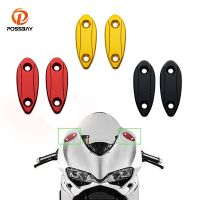 Block OFF Plate Rear View Mirror Hole Cover Motorcycle Mirror Chassis Code Cap Base for Kawasaki ZX-6R ZX-25R Ninja 400 300 250