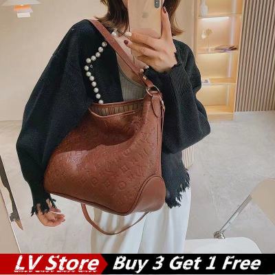 New LV กระเป๋าโท้ทสะพายข้างสำหรับผู้หญิง,กระเป๋าถือสะพายไหล่ความจุขนาดใหญ่มีซิปสำหรับนักช้อปกระเป๋าช้อปปิ้งสินค้าปี2021