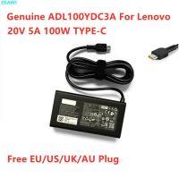 (ใหม่-ของแท้) ○ ADL100YDC3A แท้20V 5A 100W TYPE-C USB ADL100YLC3A AC อะแดปเตอร์สำหรับเลโนโว Thinkpad PRO 16ชาร์จแหล่งจ่ายไฟแล็ปท็อป14