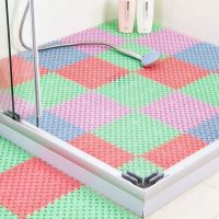 【YF】▪卍⊕  Non-Slip Shower Room Splicing Mesh Floor Mats for Hotel Toilet Area Rugs alfombras de baño