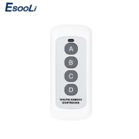 Esooli 1/2/3 Gang Eu/uk มาตรฐาน RF433รีโมทคอนโทรล Wall Touch Switch,รีโมทคอนโทรลไร้สายสวิตช์ไฟ