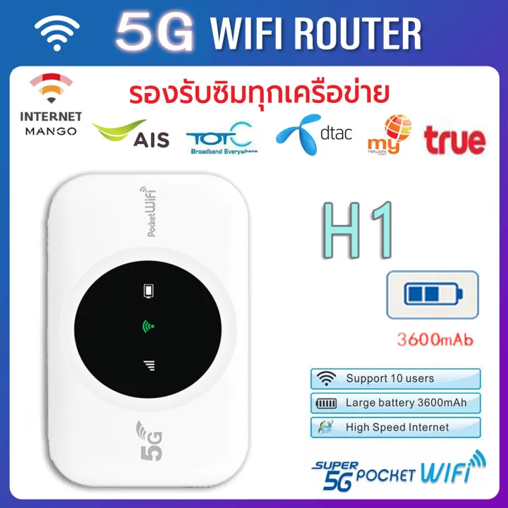 4G/5G All China H1 Infinite Flow Removable WIFI Supports the