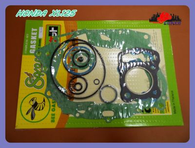 HONDA XL125 XL 125 ENGINE GASKET COMPLETE SET "BEE BRAND" // ปะเก็นเครื่อง ชุดใหญ่ "ตราผึ้ง" สินค้าคุณภาพดี