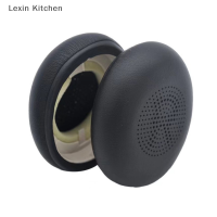 Lexin Kitchen แผ่นรองหูหนัง Premium สำหรับ Jabra Elite 45H Evolve2 65แผ่นรองหูฟัง