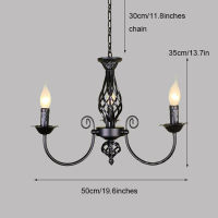 black Chandeliers lamp lustres Modern dining Living Room ho Indoor light Decoration wrought iron chandeliers lighting