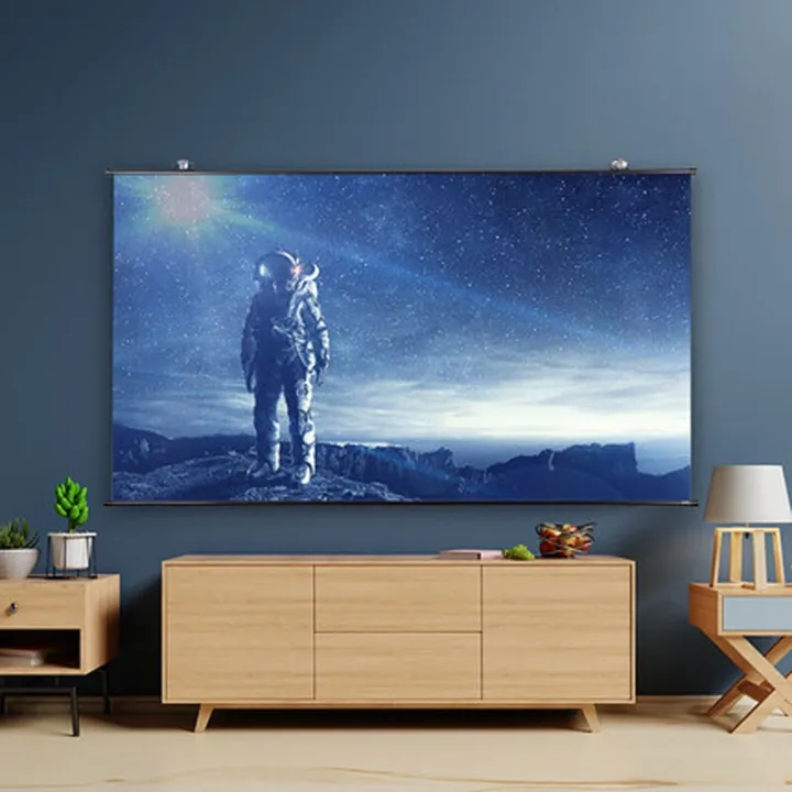 Deli Projector Screen 4K HD Projector Screen 84 inch 50446 | Lazada PH