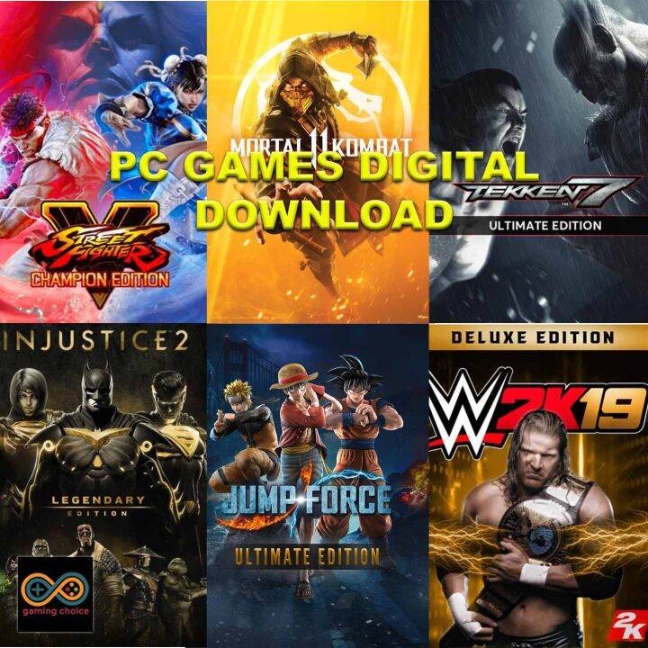 The fighting games offline collection for PC