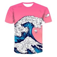 T SHIRT - Men Women Fashion O-Neck Short Sleeve  Japanese Samurai 3D Print T-shirt  T Shirt Harajuku Hip Hop Streetwear Ninja Tees Tops Male  - TSHIRT