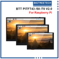 BIGTREETECH BTT PITFT43 PITFT50 PI TFT70 TFT43 Capacitive Touch Screen Octoprint Display For Raspberry Pi 4 3 3D Printer Parts