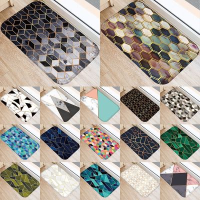 （A SHACK） Seaskitchen Entrance Door MatVelvetDoormat พรมปูพื้นในร่มสีสันสดใสพรมกันลื่น48267