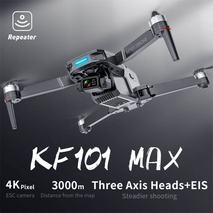 ST【Fast delivery】【Available】KF101 Max /KF101 MAX1 GPS Drones 4K ...