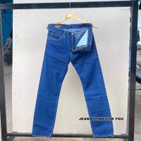 M-c Jeans กางเกงยีนส์ขากระบอกใหญ่ สี Jeans สินค้าตรงปกรับประกัน (แบบซิป)1